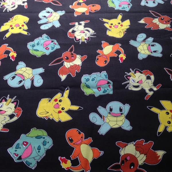 pokemon fabric