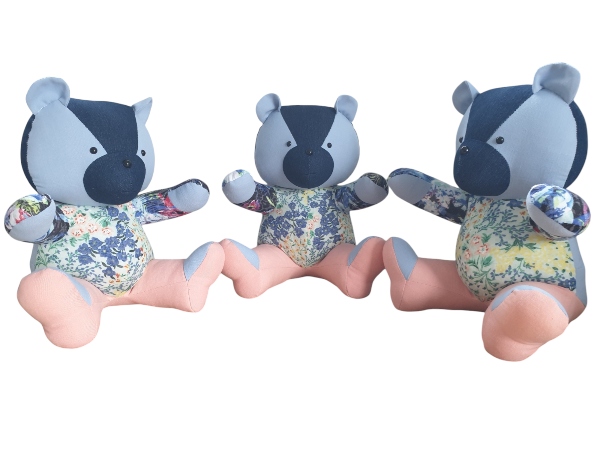 floral mum bears